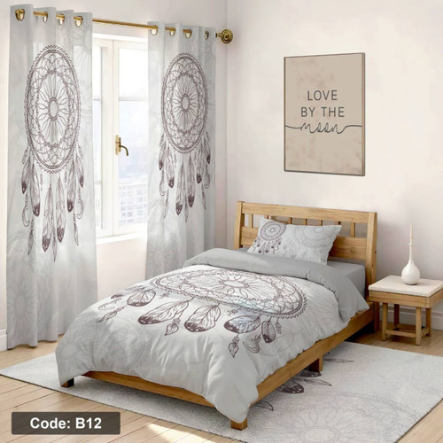 سرویس روتختی یک نفره اسپرت طرح دریم کچر چهار تکه کد B12