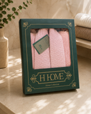 حوله تن پوش اچهوم (H Home) با طرح بریک و جنس نخ رینگ